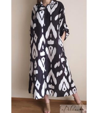 Nauja marškinių tipo susagstoma suknelė